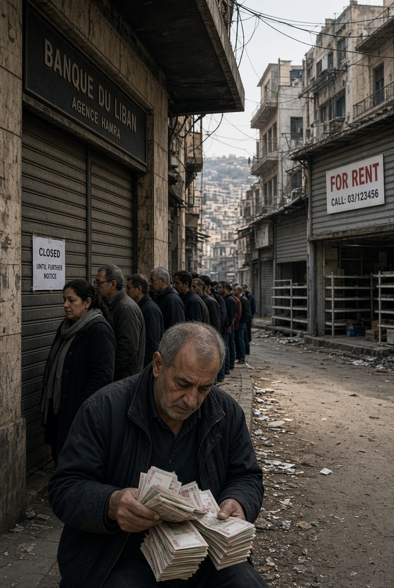 Lebanon’s Compounded Crisis: Economic Collapse, Displacement Pressures, and Regional Spillover